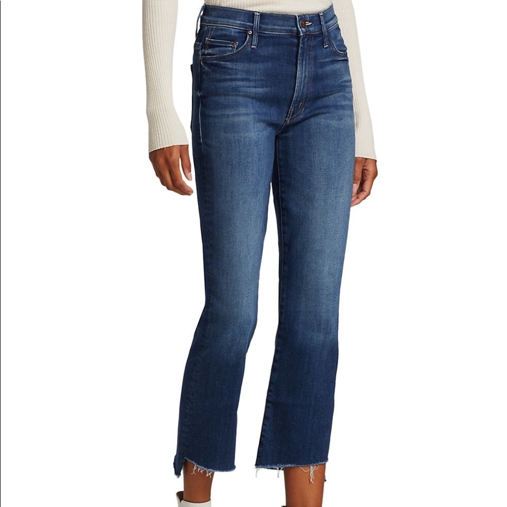 Mother
The Insider Crop Step Fray Jeans size 27